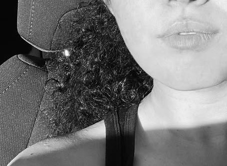 Light and shadow detail from Naomi's portrait